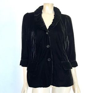 CELLBES Black Velvet Blazer